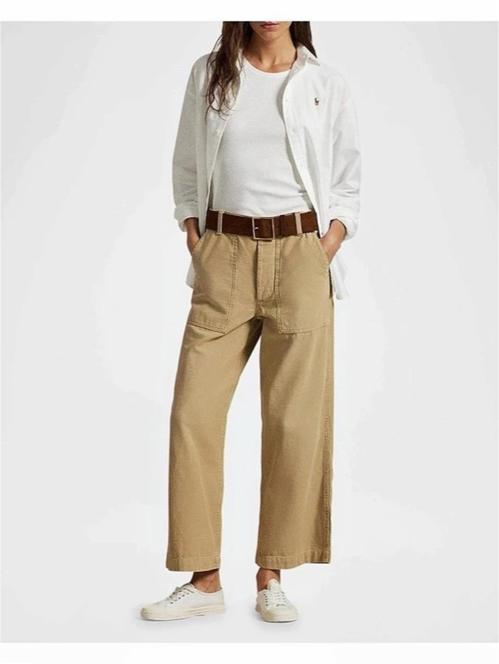 Polo Ralph Lauren Ricky cargo pants in Khaki Size 14